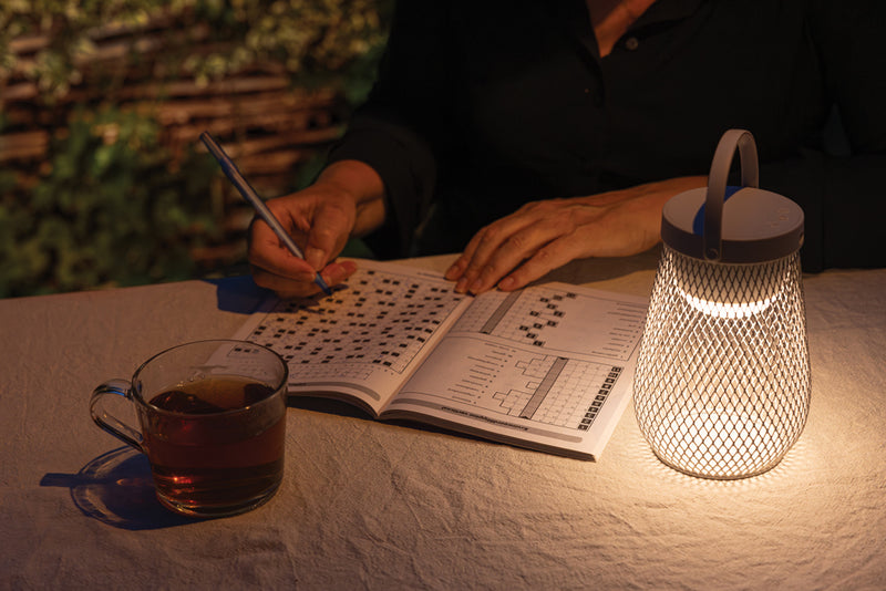 Load image into Gallery viewer, Aurora RCS recycled plastic USB re-chargeable table lamp - Custom Wood Designs
