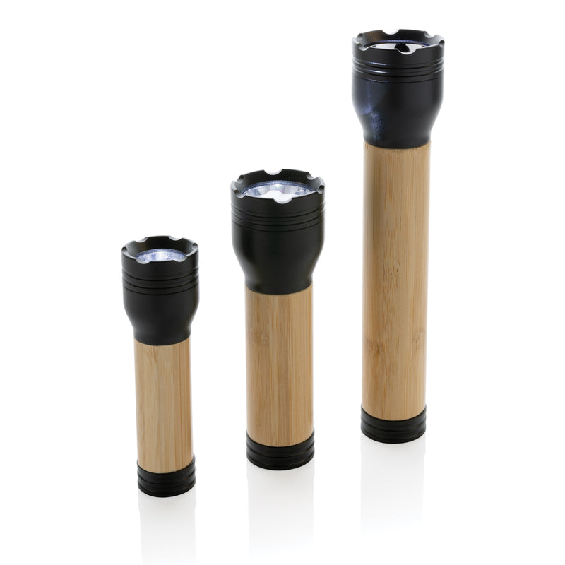 Load image into Gallery viewer, Lucid 5W RCS certified recycled plastic &amp; bamboo torch - Custom Wood Designs
