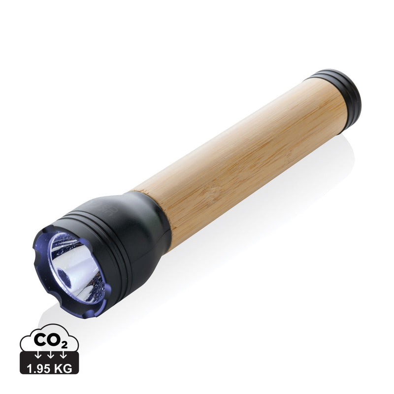 Load image into Gallery viewer, Lucid 5W RCS certified recycled plastic &amp; bamboo torch - Custom Wood Designs
