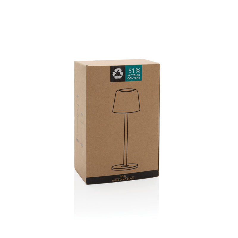 Load image into Gallery viewer, Zenic RCS recycled plastic USB re-chargable table lamp - Custom Wood Designs
