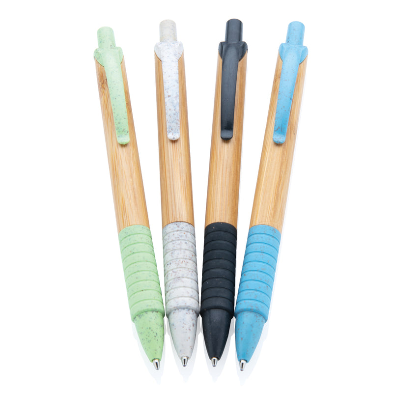 Load image into Gallery viewer, Bamboo &amp; wheat straw pen - Custom Wood Designs

