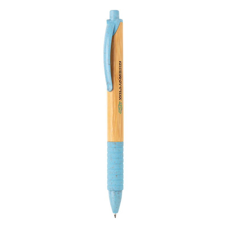 Load image into Gallery viewer, Bamboo &amp; wheat straw pen - Custom Wood Designs
