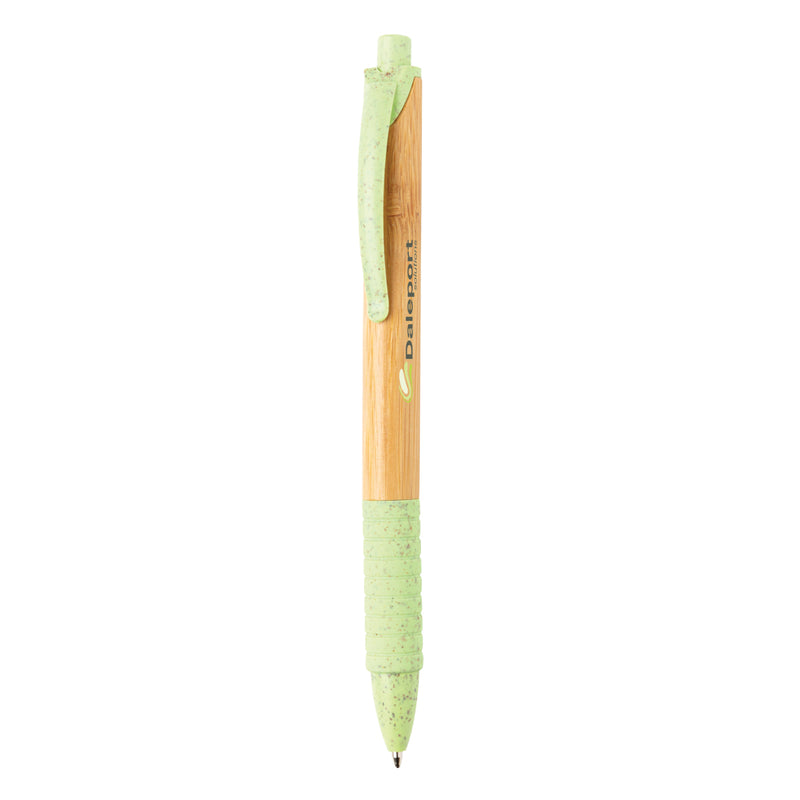 Load image into Gallery viewer, Bamboo &amp; wheat straw pen - Custom Wood Designs
