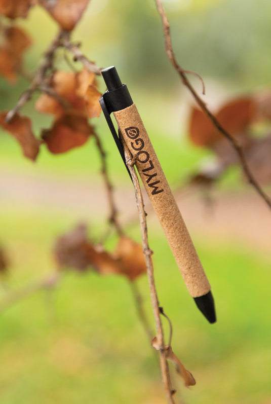 Write wheatstraw and cork pen - Custom Wood Designs