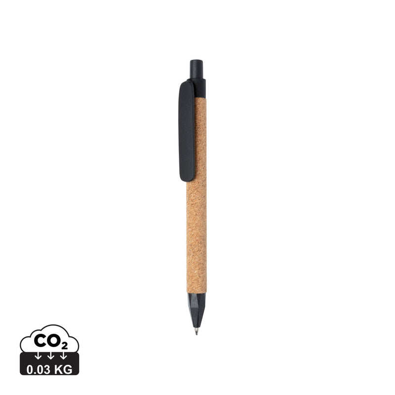 Load image into Gallery viewer, Write wheatstraw and cork pen - Custom Wood Designs
