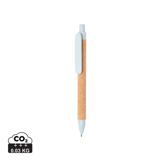 Write wheatstraw and cork pen - Custom Wood Designs