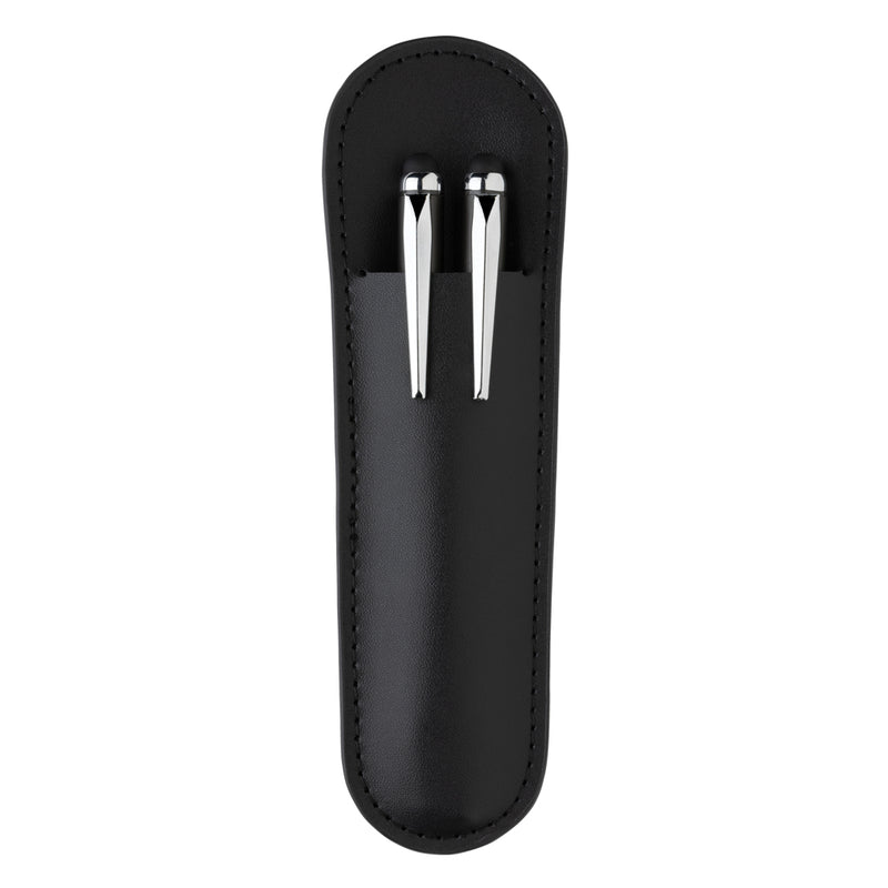 Load image into Gallery viewer, Swiss Peak deluxe pen set in PU pouch - Custom Wood Designs
