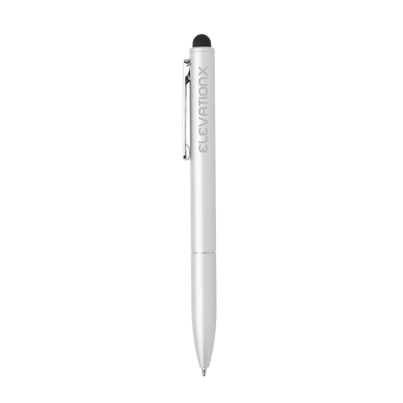 Load image into Gallery viewer, Kymi RCS certified recycled aluminium pen with stylus - Custom Wood Designs
