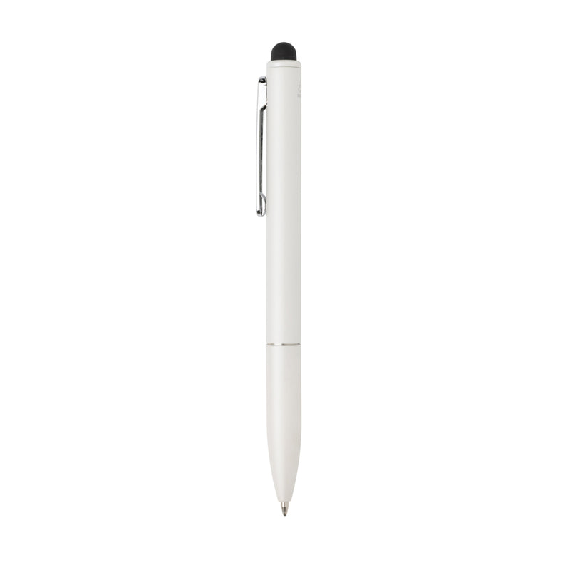 Load image into Gallery viewer, Kymi RCS certified recycled aluminium pen with stylus - Custom Wood Designs
