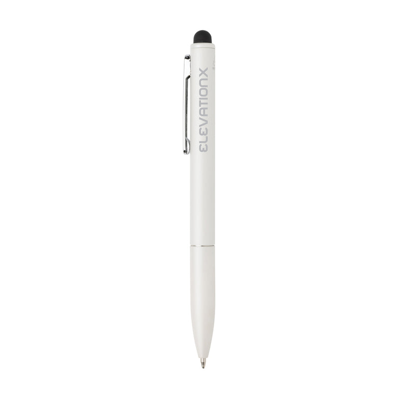 Load image into Gallery viewer, Kymi RCS certified recycled aluminium pen with stylus - Custom Wood Designs
