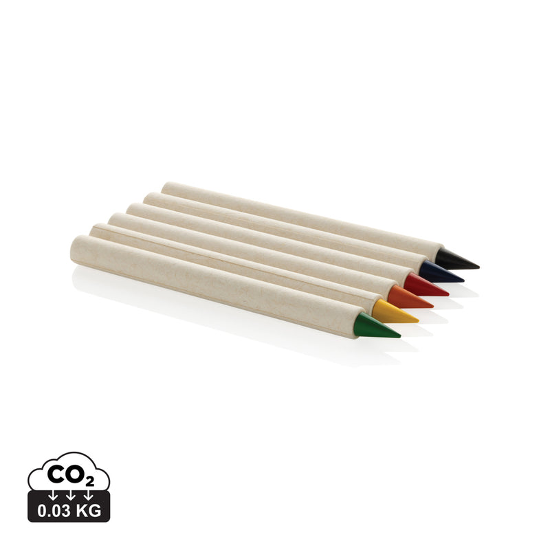 Load image into Gallery viewer, Micki GRS infinity 6pc colouring pencil set - Custom Wood Designs
