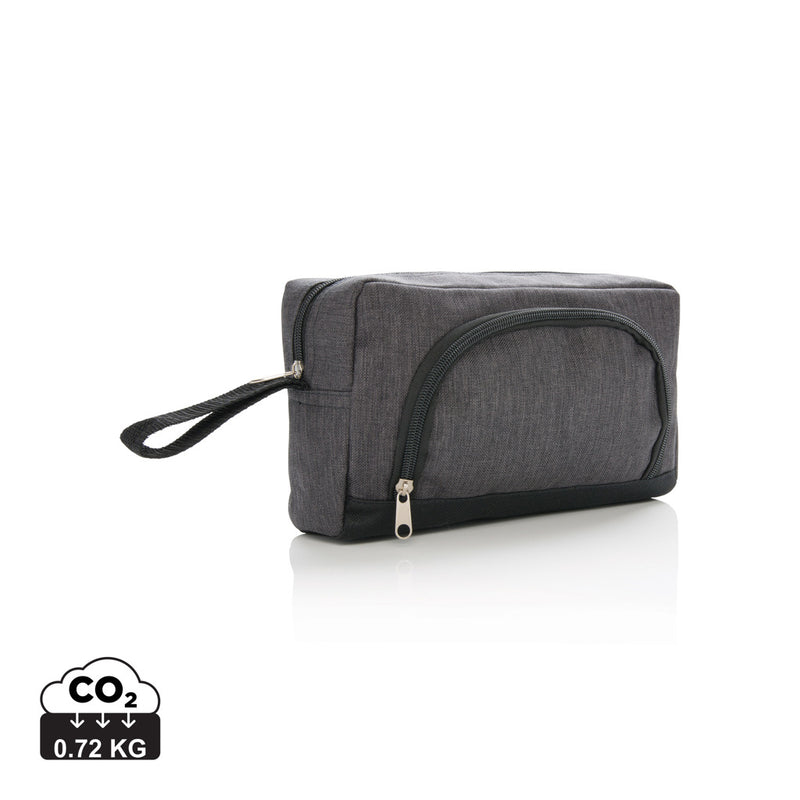 Load image into Gallery viewer, Classic two tone toiletry bag - Custom Wood Designs
