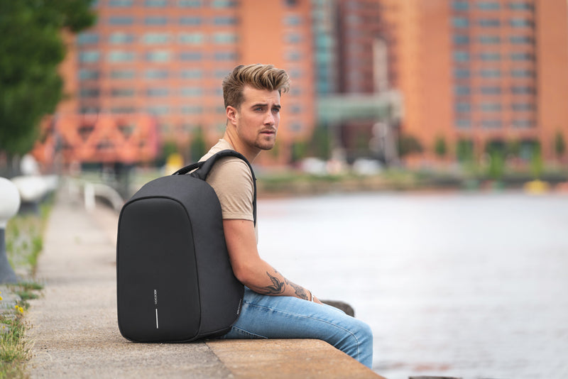 Load image into Gallery viewer, Bobby Hero Regular, Anti-theft backpack - Custom Wood Designs
