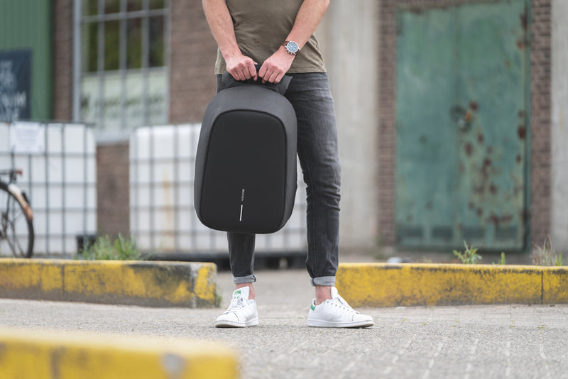 Load image into Gallery viewer, Bobby Hero Regular, Anti-theft backpack - Custom Wood Designs
