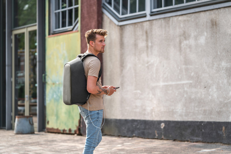Load image into Gallery viewer, Bobby Hero Regular, Anti-theft backpack - Custom Wood Designs
