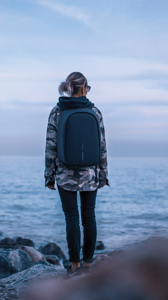 Load image into Gallery viewer, Bobby Hero Regular, Anti-theft backpack - Custom Wood Designs
