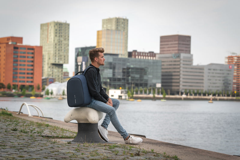 Load image into Gallery viewer, Bobby Hero Regular, Anti-theft backpack - Custom Wood Designs
