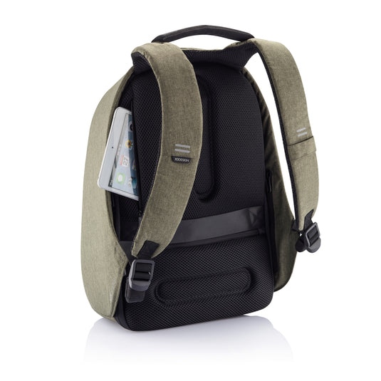 Bobby Hero Regular, Anti-theft backpack - Custom Wood Designs