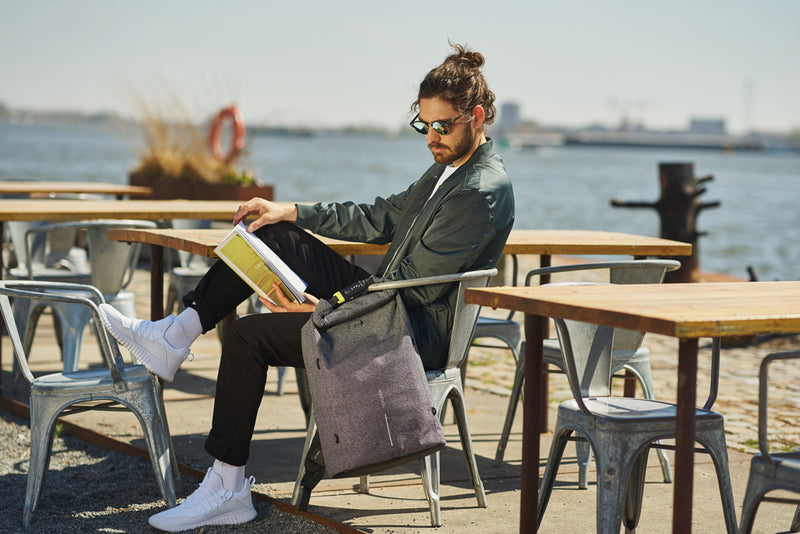 Load image into Gallery viewer, Urban anti-theft cut-proof backpack - Custom Wood Designs

