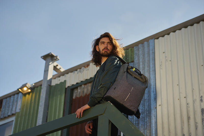 Load image into Gallery viewer, Urban anti-theft cut-proof backpack - Custom Wood Designs
