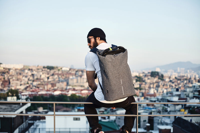 Load image into Gallery viewer, Urban anti-theft cut-proof backpack - Custom Wood Designs
