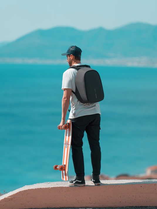 Bobby Hero Small, Anti-theft backpack - Custom Wood Designs