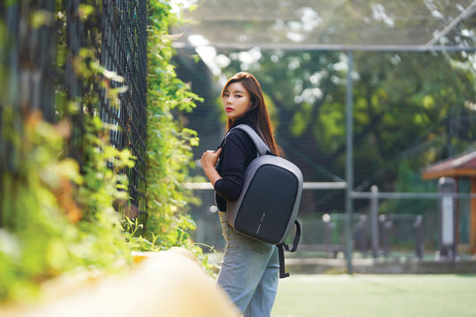 Bobby Hero Small, Anti-theft backpack - Custom Wood Designs