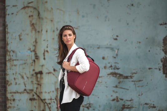 Bobby Hero Small, Anti-theft backpack - Custom Wood Designs