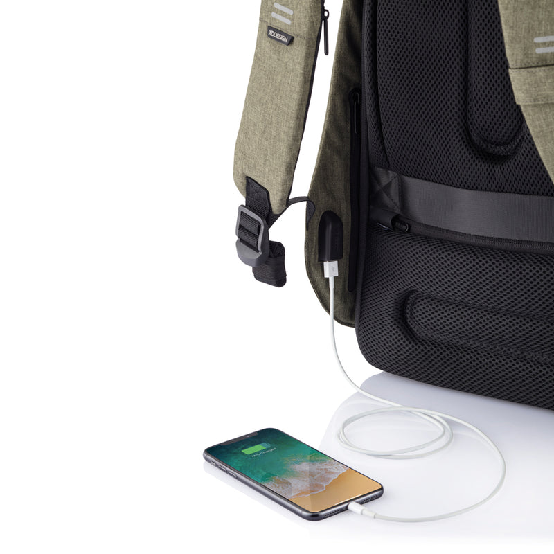 Load image into Gallery viewer, Bobby Hero Small, Anti-theft backpack - Custom Wood Designs
