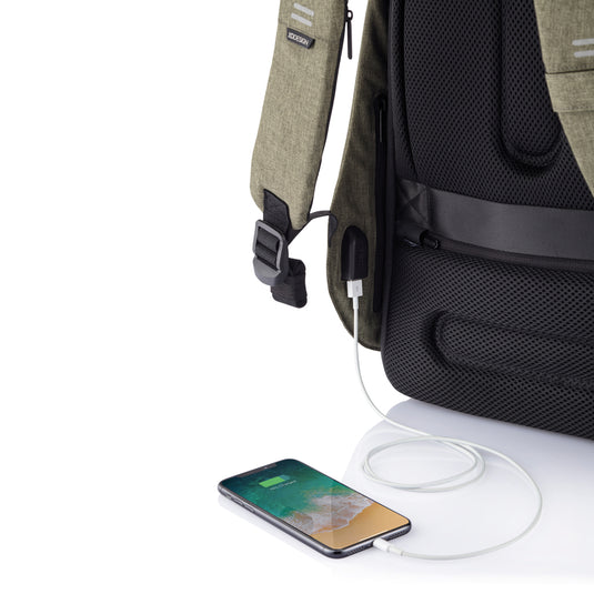 Bobby Hero Small, Anti-theft backpack - Custom Wood Designs