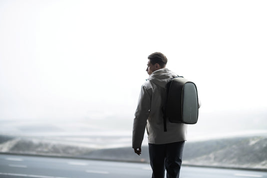 Bobby Hero Small, Anti-theft backpack - Custom Wood Designs