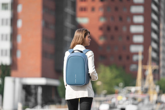 Bobby Hero Small, Anti-theft backpack - Custom Wood Designs