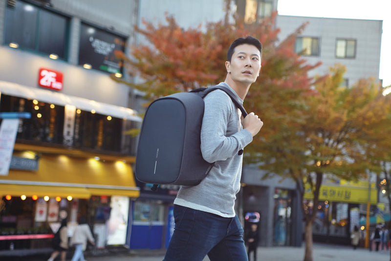 Load image into Gallery viewer, Bobby Hero XL, Anti-theft backpack - Custom Wood Designs
