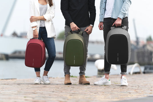 Bobby Hero XL, Anti-theft backpack - Custom Wood Designs