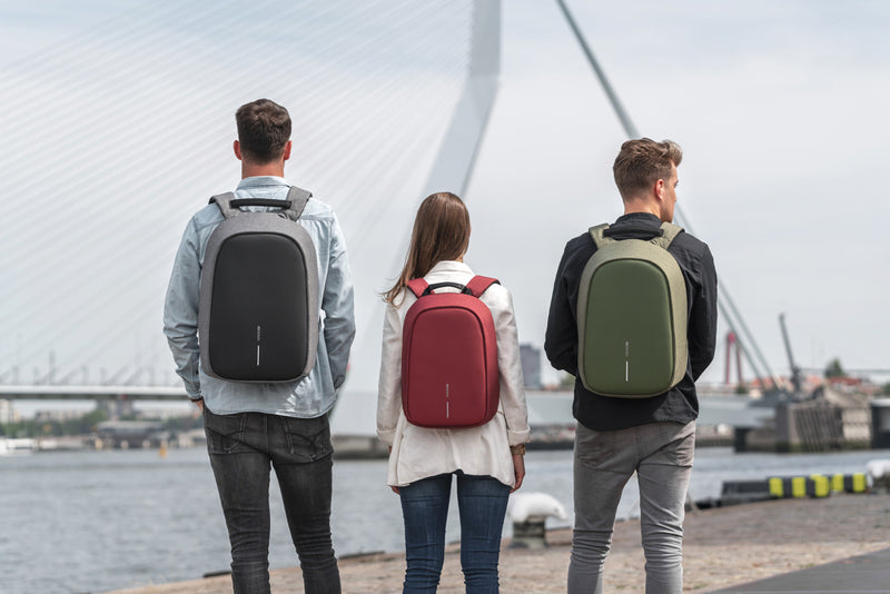 Load image into Gallery viewer, Bobby Hero XL, Anti-theft backpack - Custom Wood Designs
