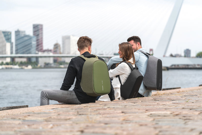 Load image into Gallery viewer, Bobby Hero XL, Anti-theft backpack - Custom Wood Designs
