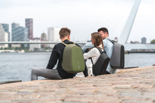 Bobby Hero XL, Anti-theft backpack - Custom Wood Designs