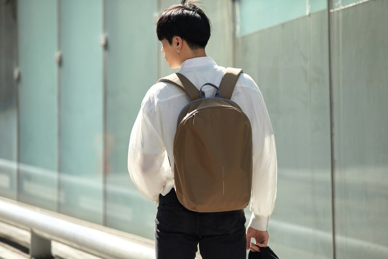 Load image into Gallery viewer, Bobby Soft, anti-theft backpack - Custom Wood Designs
