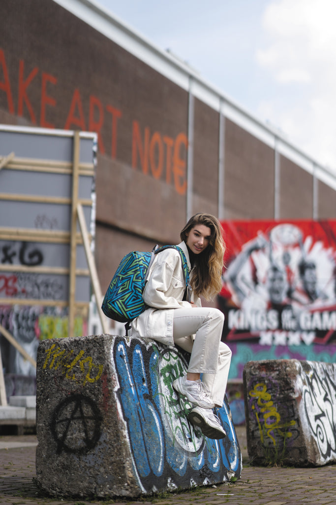Load image into Gallery viewer, Bobby Soft &quot;Art&quot;, anti-theft backpack - Custom Wood Designs
