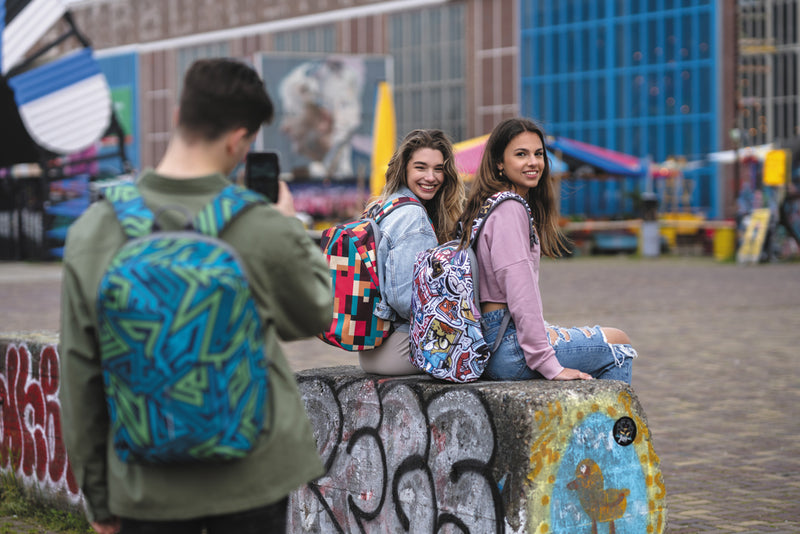 Load image into Gallery viewer, Bobby Soft &quot;Art&quot;, anti-theft backpack - Custom Wood Designs
