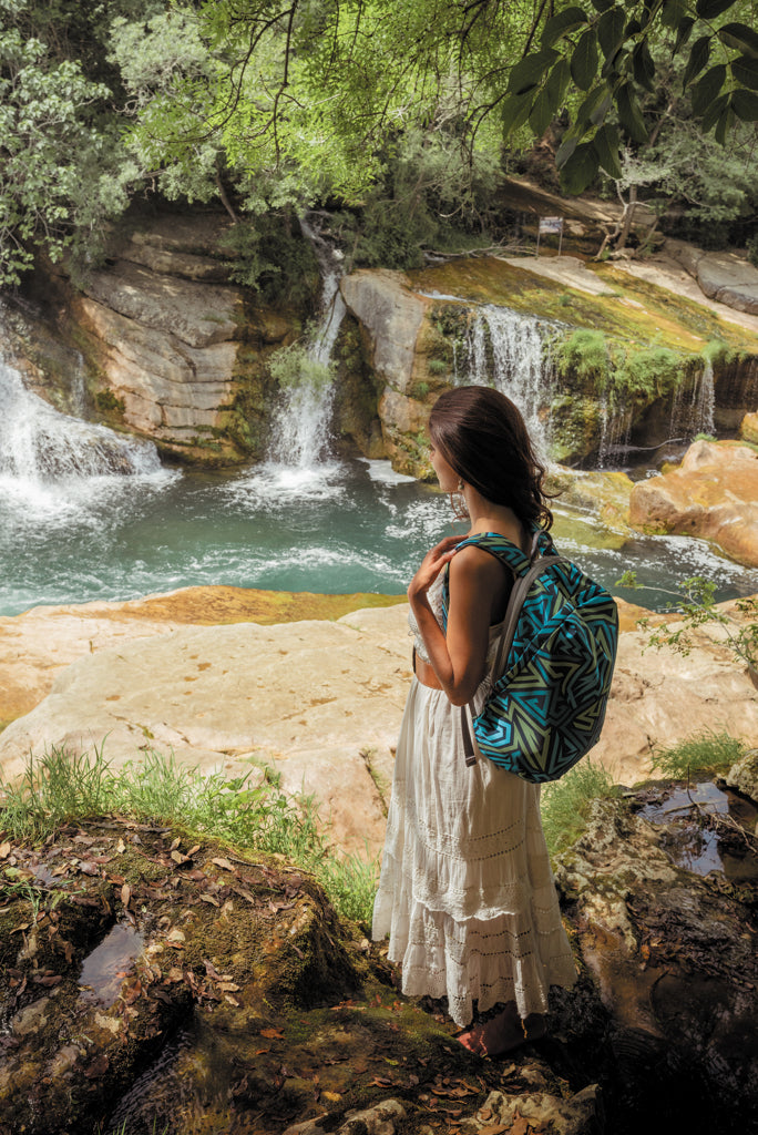 Load image into Gallery viewer, Bobby Soft &quot;Art&quot;, anti-theft backpack - Custom Wood Designs
