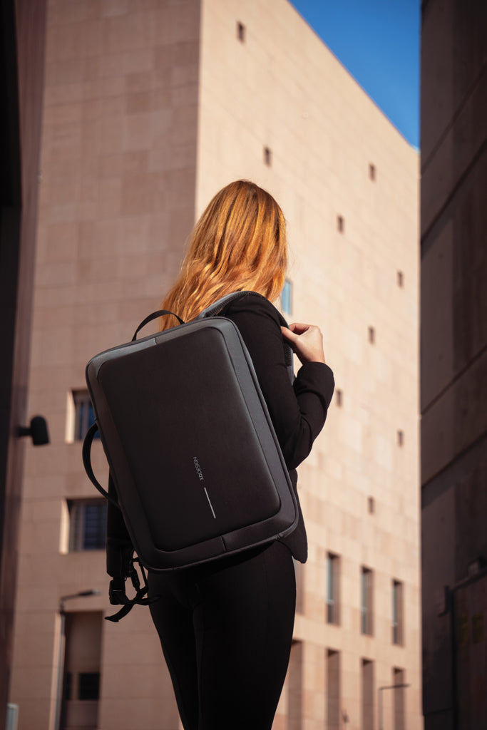 Load image into Gallery viewer, Bobby Bizz 2.0 anti-theft backpack &amp; briefcase - Custom Wood Designs
