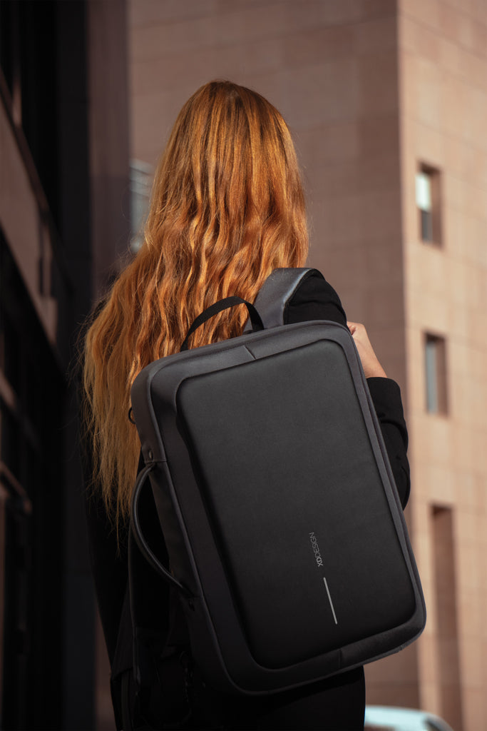 Load image into Gallery viewer, Bobby Bizz 2.0 anti-theft backpack &amp; briefcase - Custom Wood Designs
