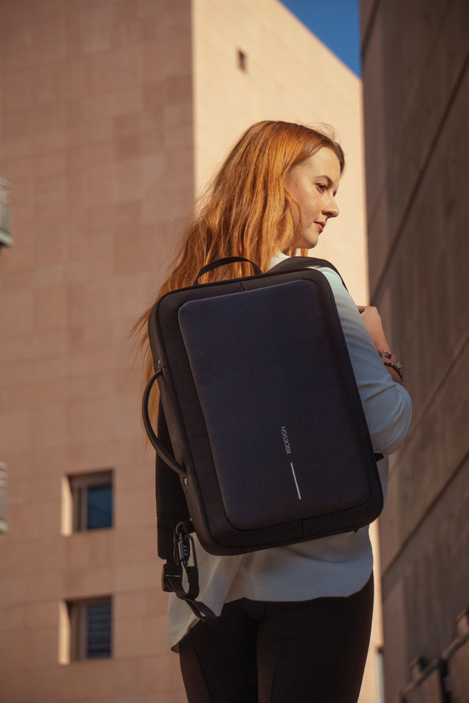 Load image into Gallery viewer, Bobby Bizz 2.0 anti-theft backpack &amp; briefcase - Custom Wood Designs
