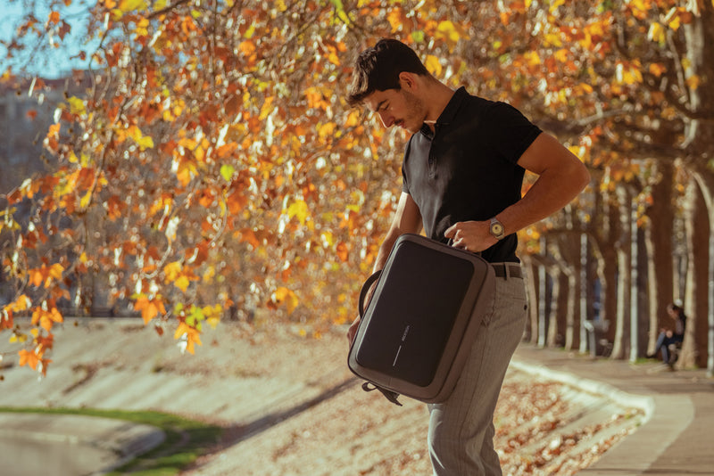 Load image into Gallery viewer, Bobby Bizz 2.0 anti-theft backpack &amp; briefcase - Custom Wood Designs
