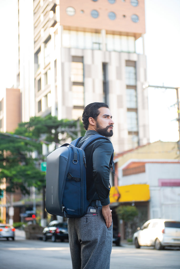 Load image into Gallery viewer, Bizz Backpack - Custom Wood Designs
