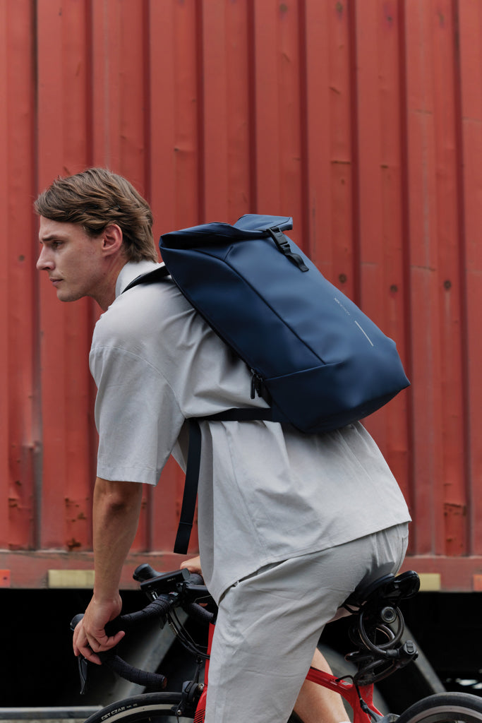 Load image into Gallery viewer, Urban Water Resistant Flap-top Backpack - Custom Wood Designs

