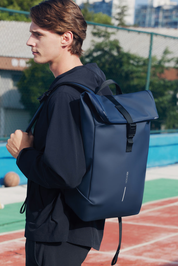 Load image into Gallery viewer, Urban Water Resistant Flap-top Backpack - Custom Wood Designs
