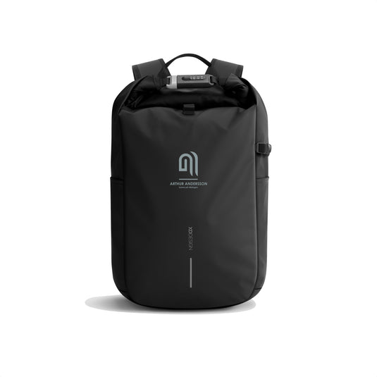 Urban Water Resistant Anti-theft Backpack - Custom Wood Designs