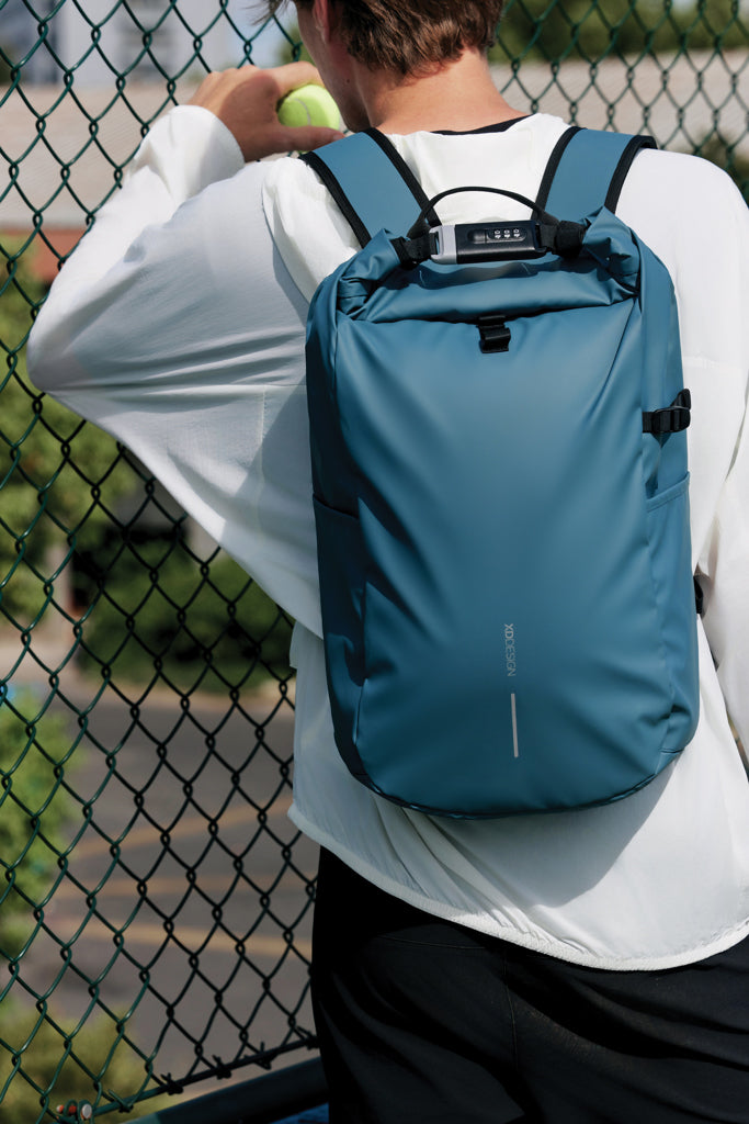 Load image into Gallery viewer, Urban Water Resistant Anti-theft Backpack - Custom Wood Designs
